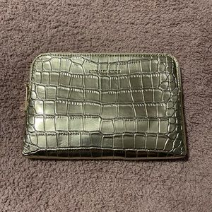 Michael Kors Gold Croc Clutch / Pouch